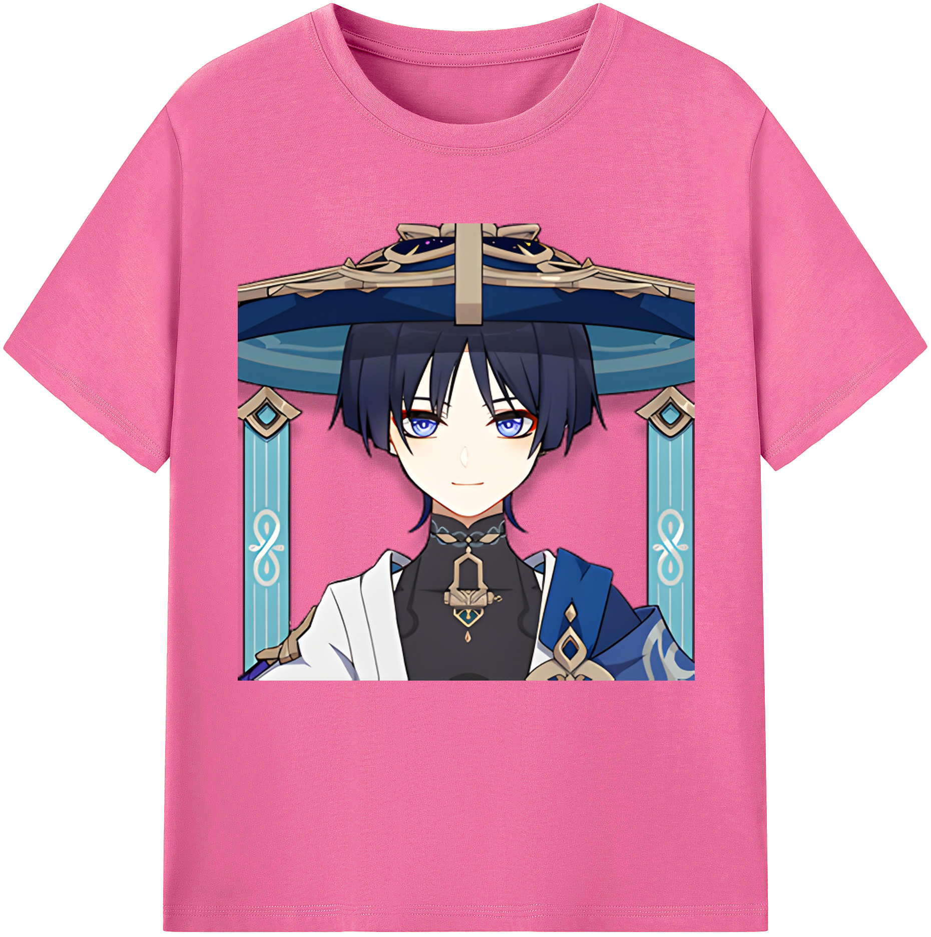 げんし神 さんペい genshin Sanpei レディースカジュアルプリントTシャツ（綿100％）